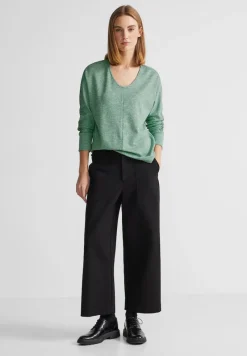 Street One Shirts*Zweifarbiges Langarmshirt fresh spring green melange